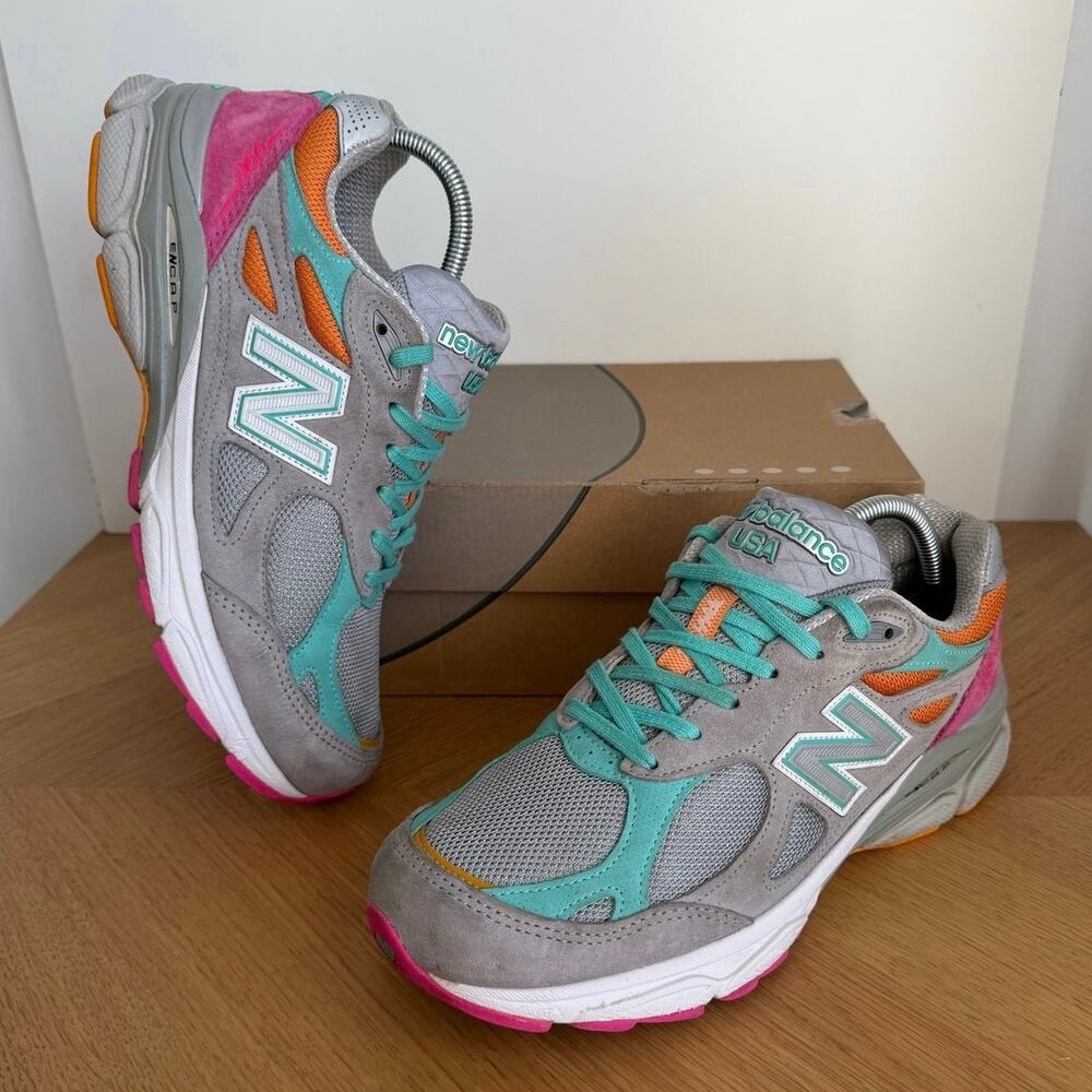 New Balance 990 V3 DTLR ‘Miami’ Men Sneakers - SZ 9